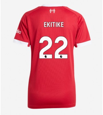 Liverpool Hugo Ekitike #22 Replik Heimtrikot Damen 2025-26 Kurzarm